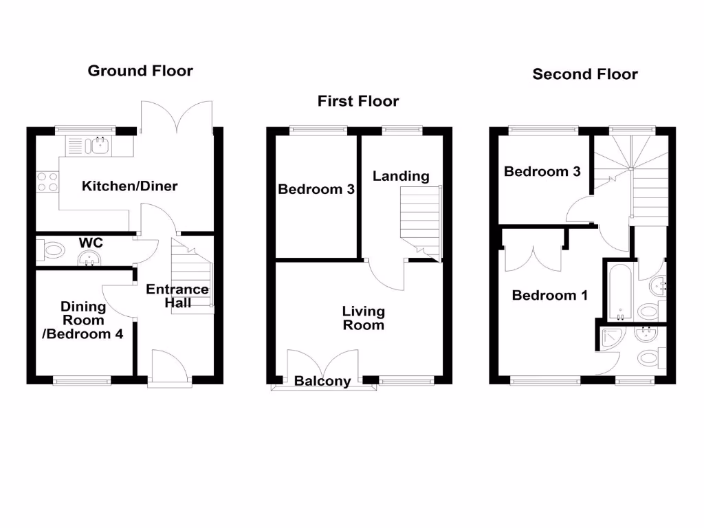 property High Res Floorplan Images}
