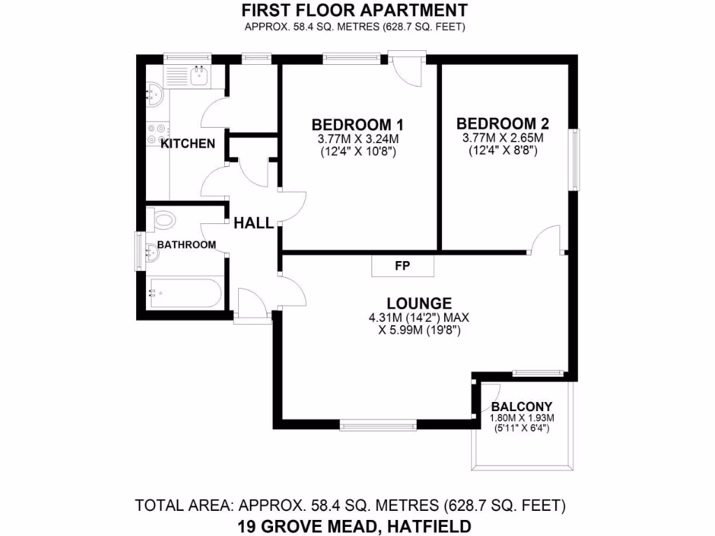 property High Res Floorplan Images}