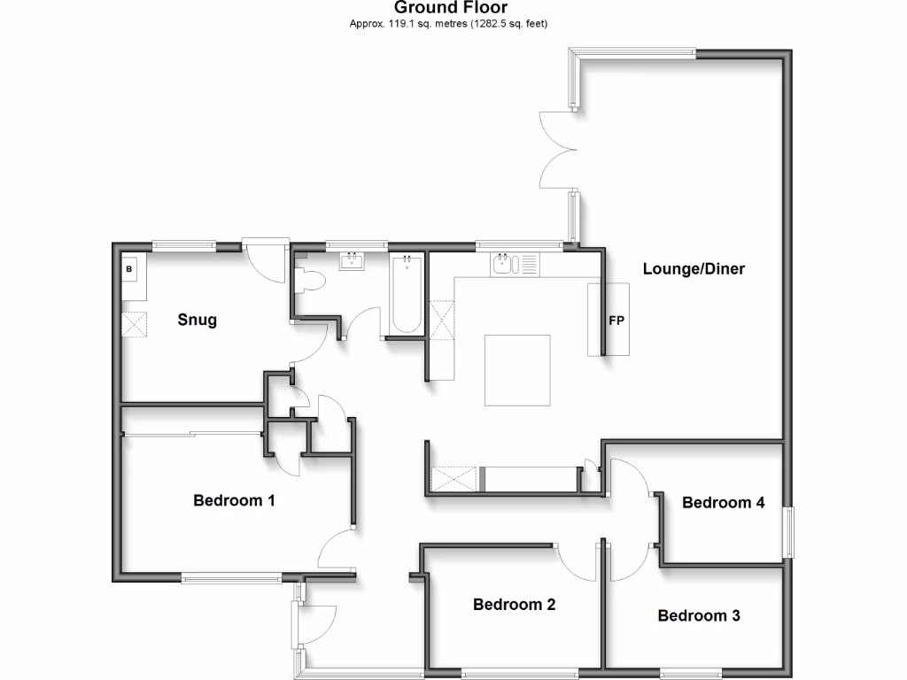 property High Res Floorplan Images}