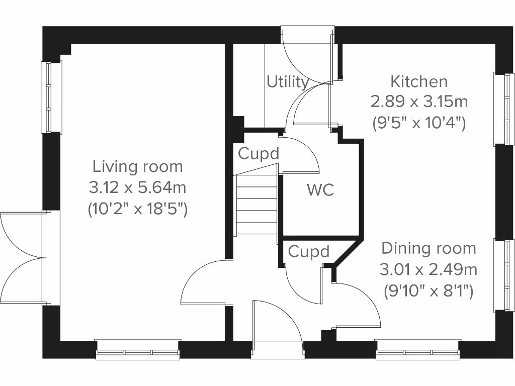 property High Res Floorplan Images}