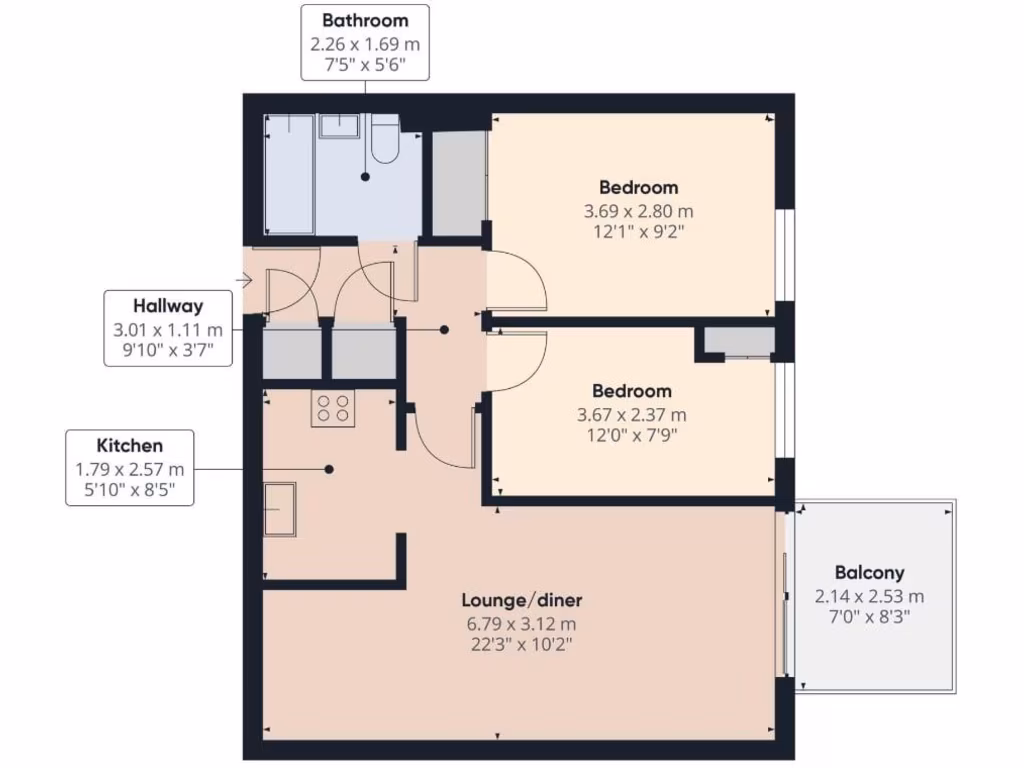 property High Res Floorplan Images}