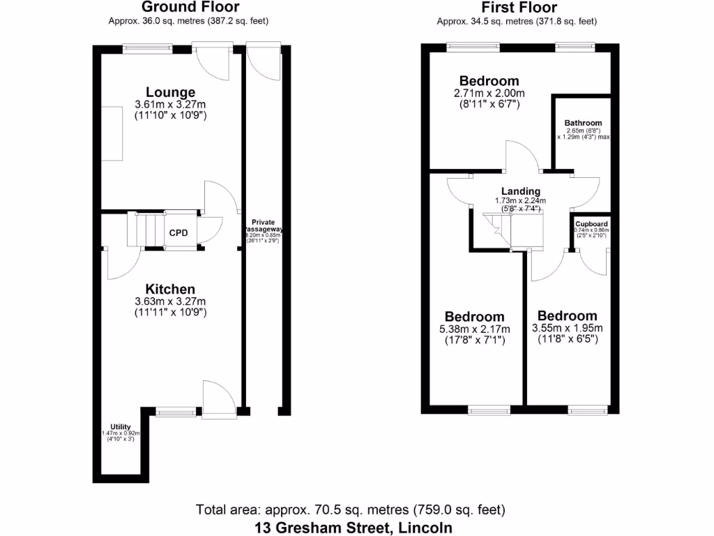 property High Res Floorplan Images}
