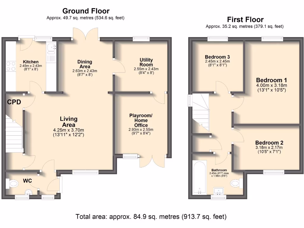 property High Res Floorplan Images}