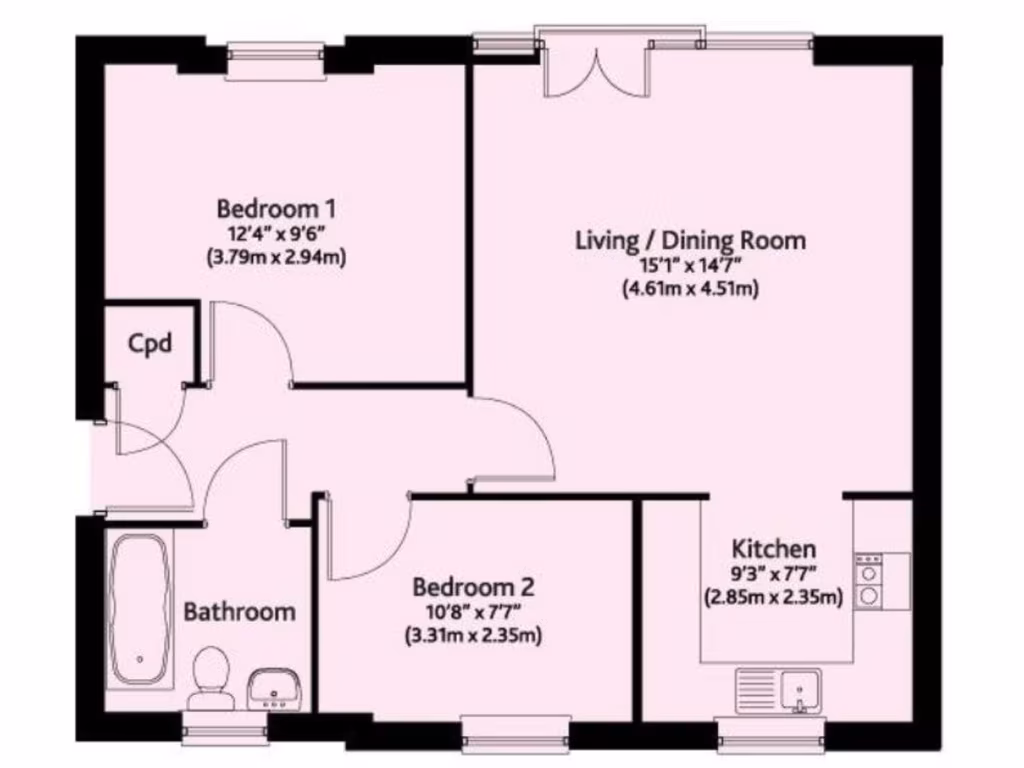 property High Res Floorplan Images}
