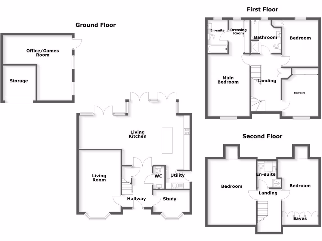 property High Res Floorplan Images}