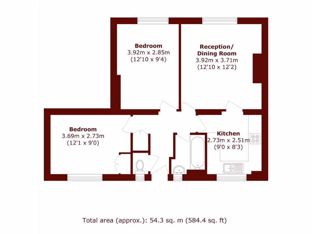 property High Res Floorplan Images}