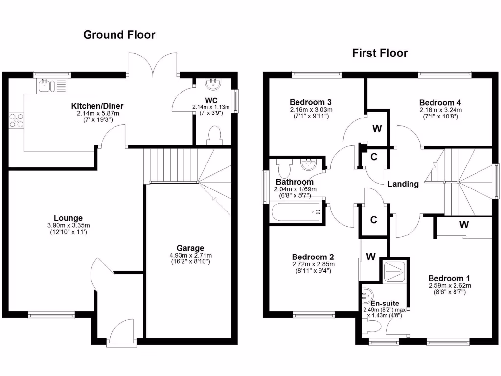 property High Res Floorplan Images}