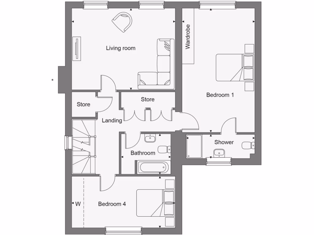 property High Res Floorplan Images}