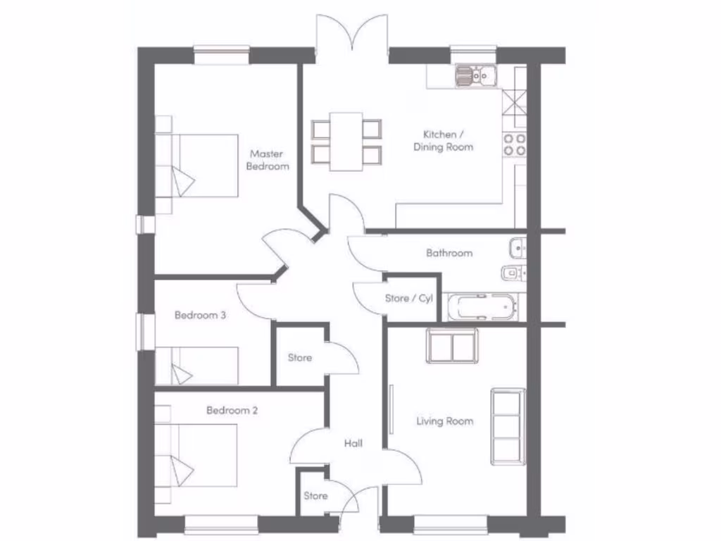 property High Res Floorplan Images}