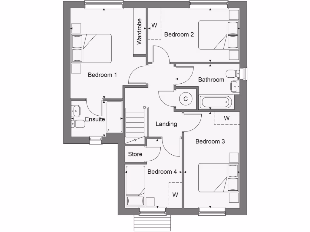 property High Res Floorplan Images}