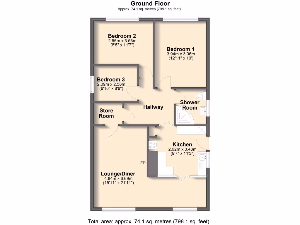 property High Res Floorplan Images}