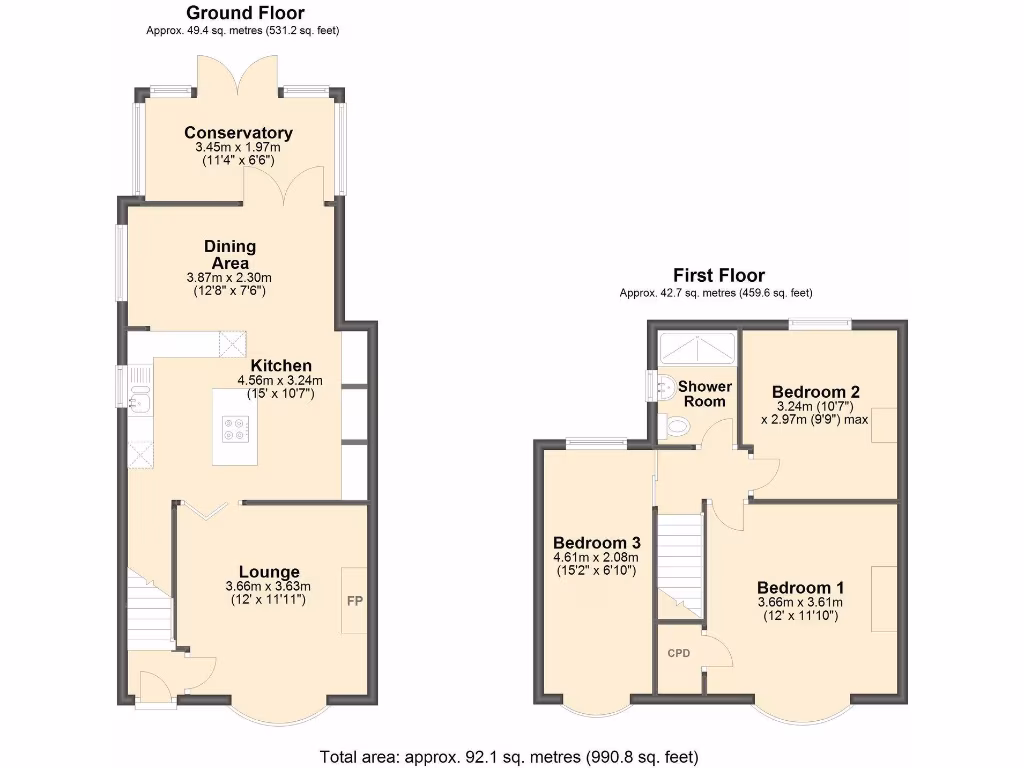 property High Res Floorplan Images}
