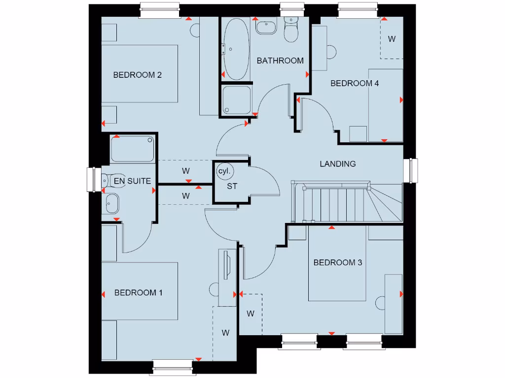 property High Res Floorplan Images}