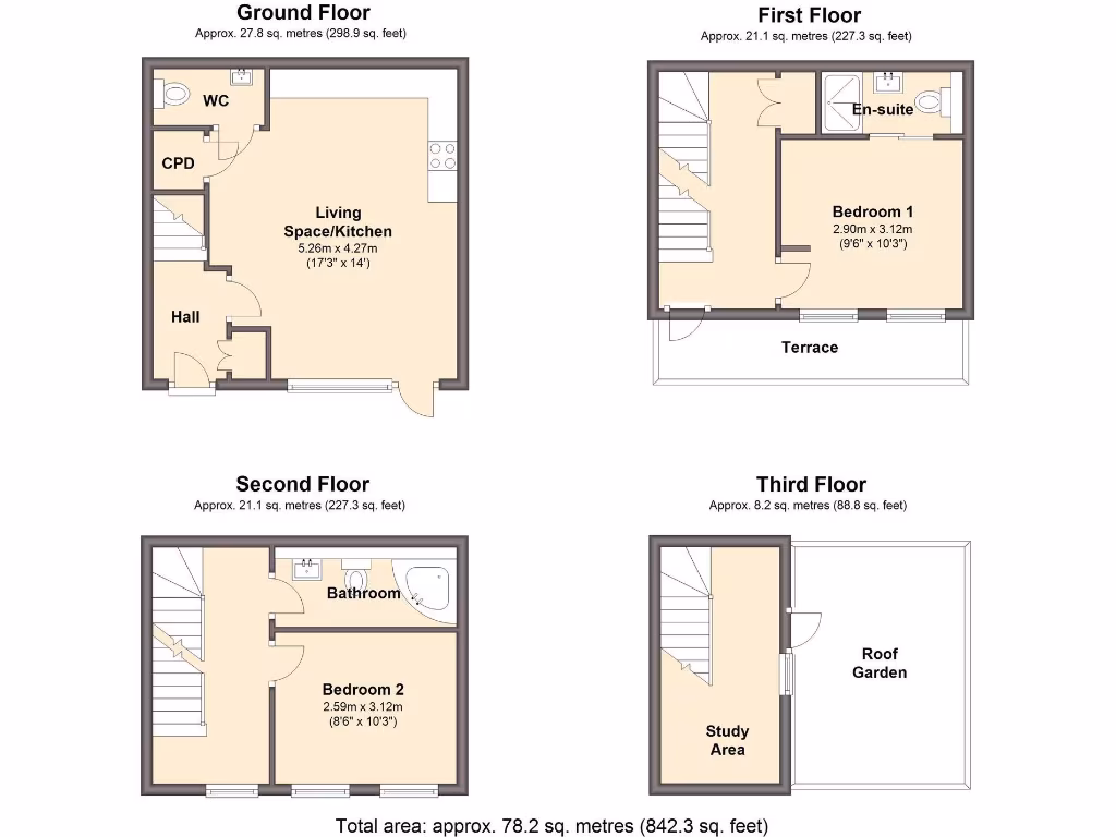 property High Res Floorplan Images}