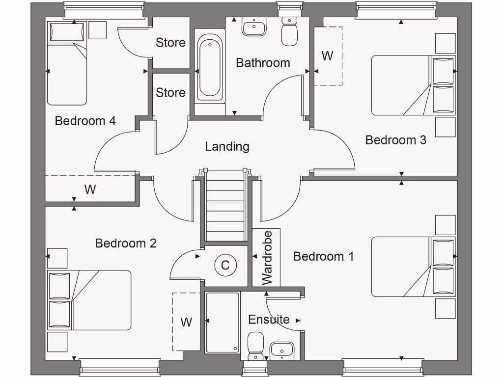 property High Res Floorplan Images}
