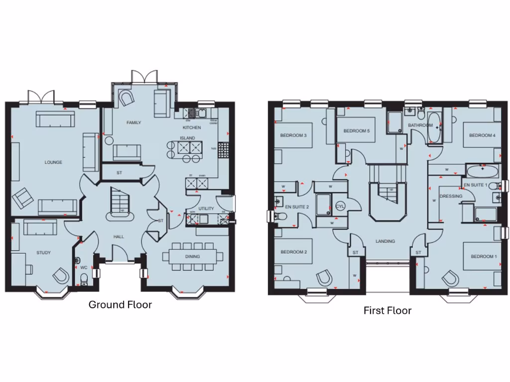 property High Res Floorplan Images}