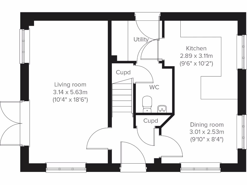 property High Res Floorplan Images}