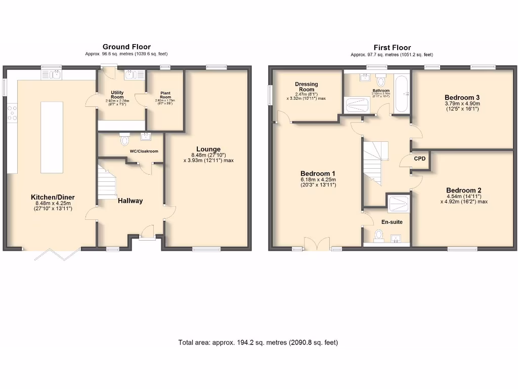 property High Res Floorplan Images}