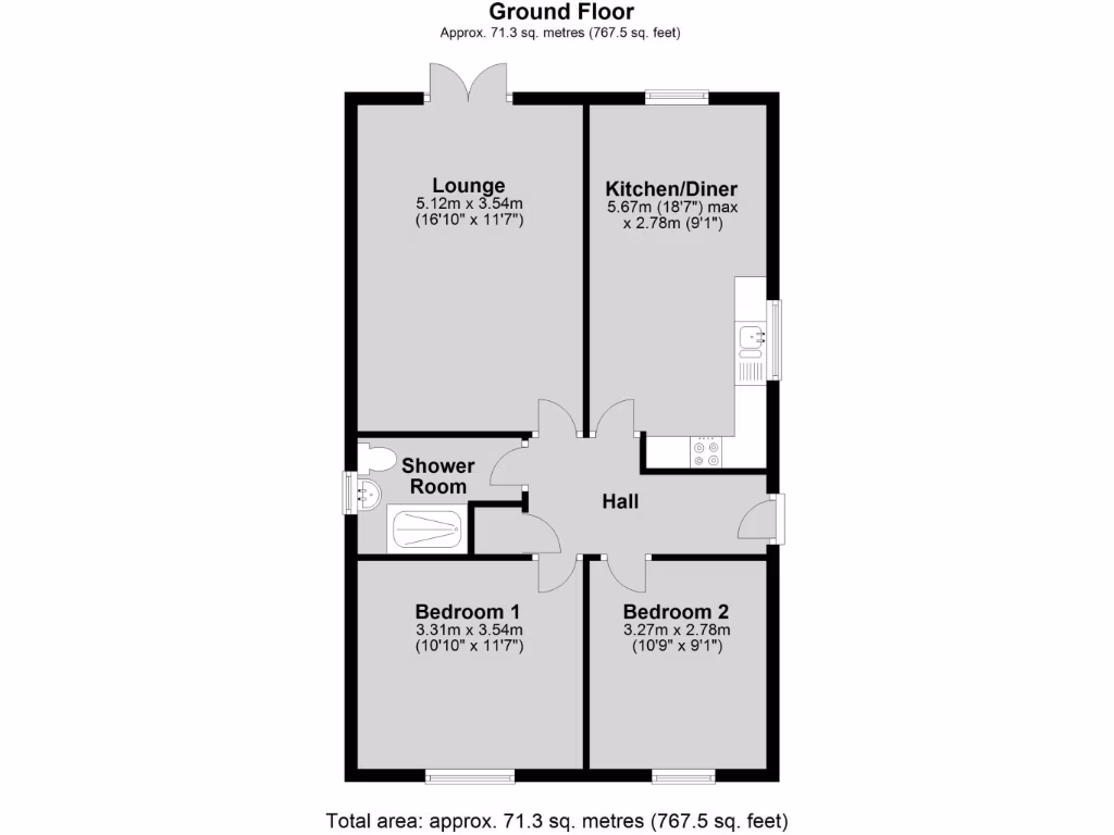 property High Res Floorplan Images}