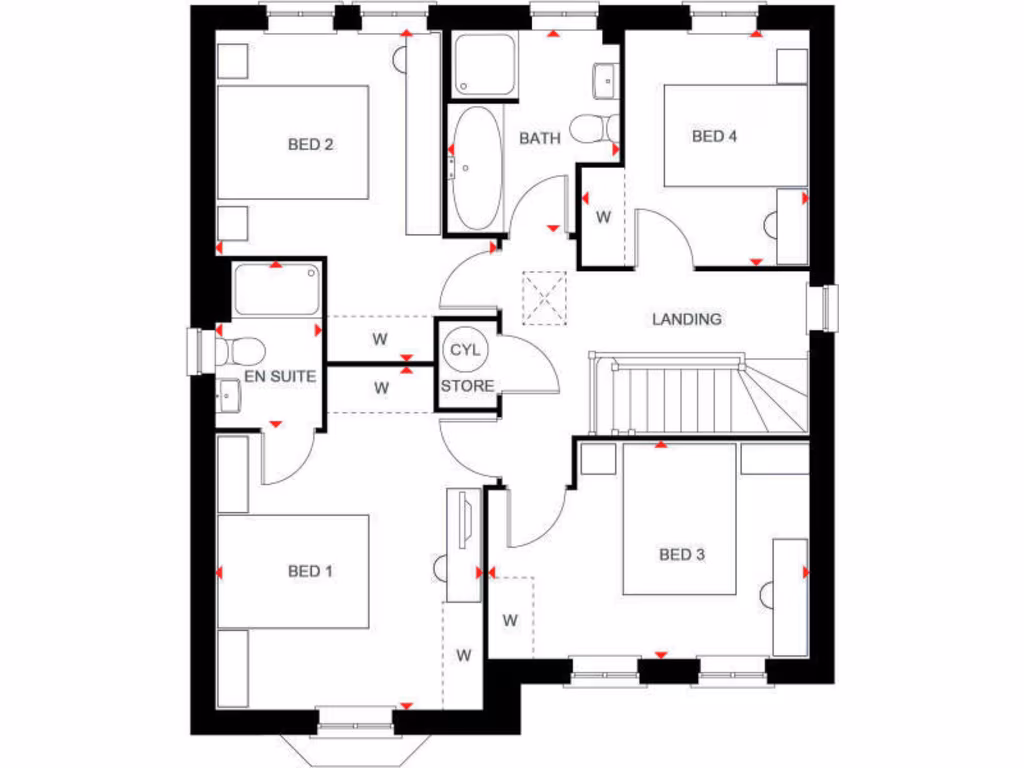 property High Res Floorplan Images}
