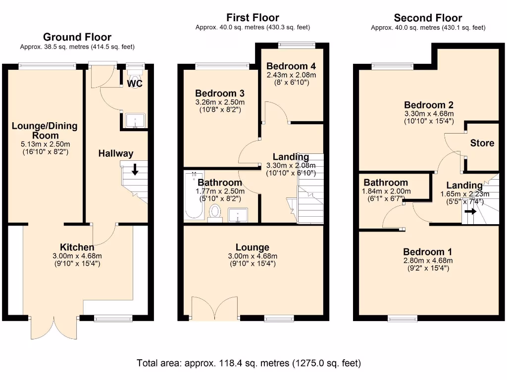 property High Res Floorplan Images}