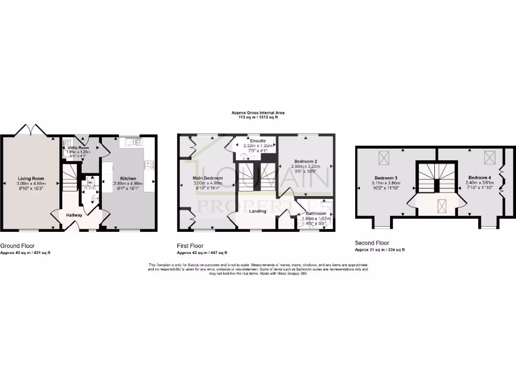 property High Res Floorplan Images}