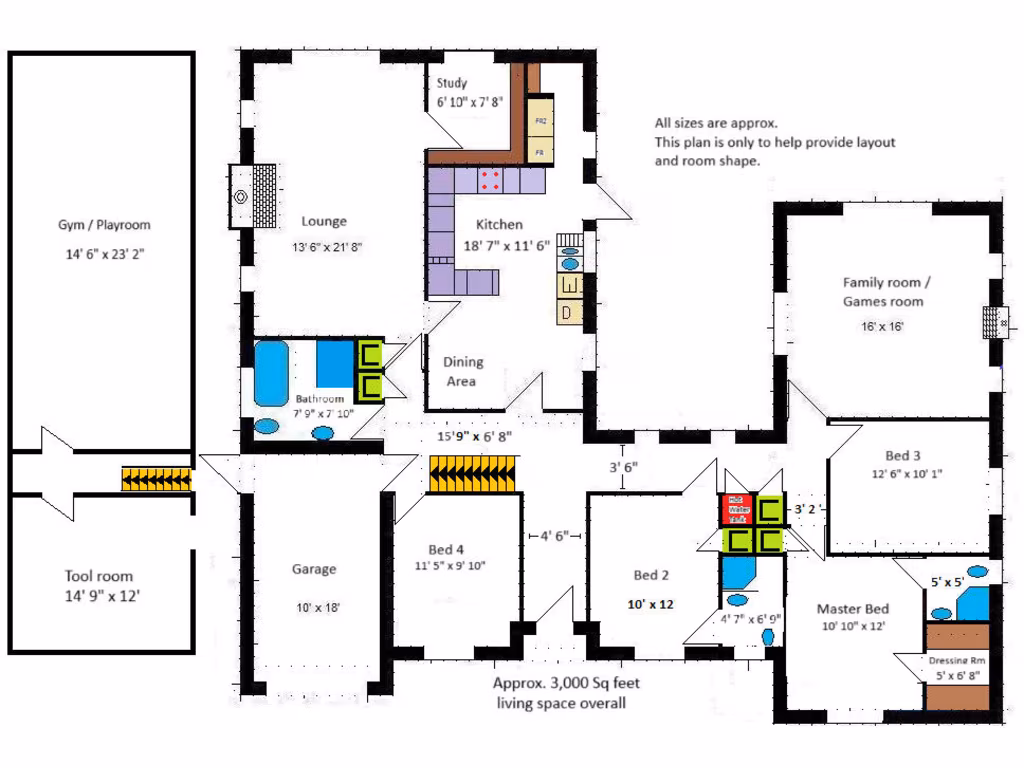 property High Res Floorplan Images}