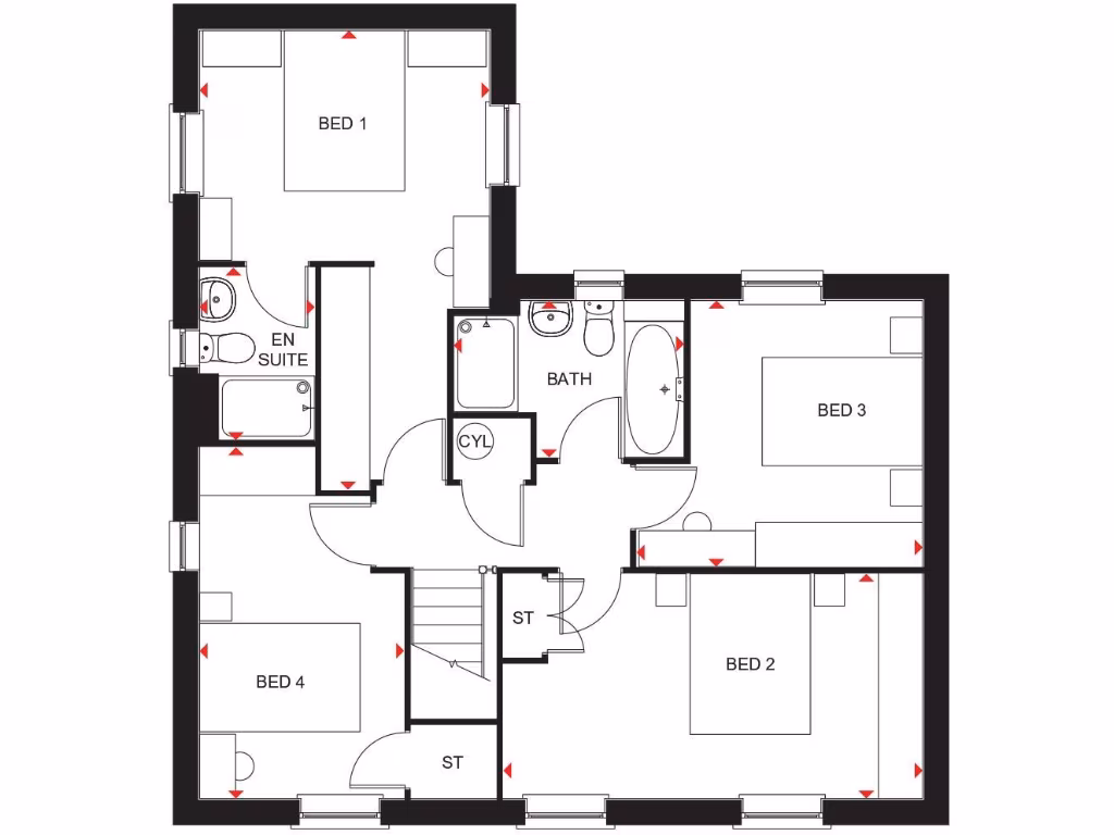 property High Res Floorplan Images}