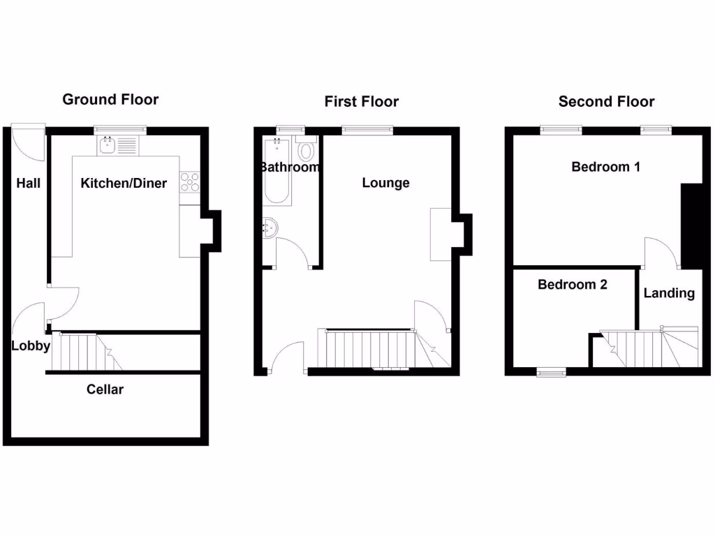 property High Res Floorplan Images}