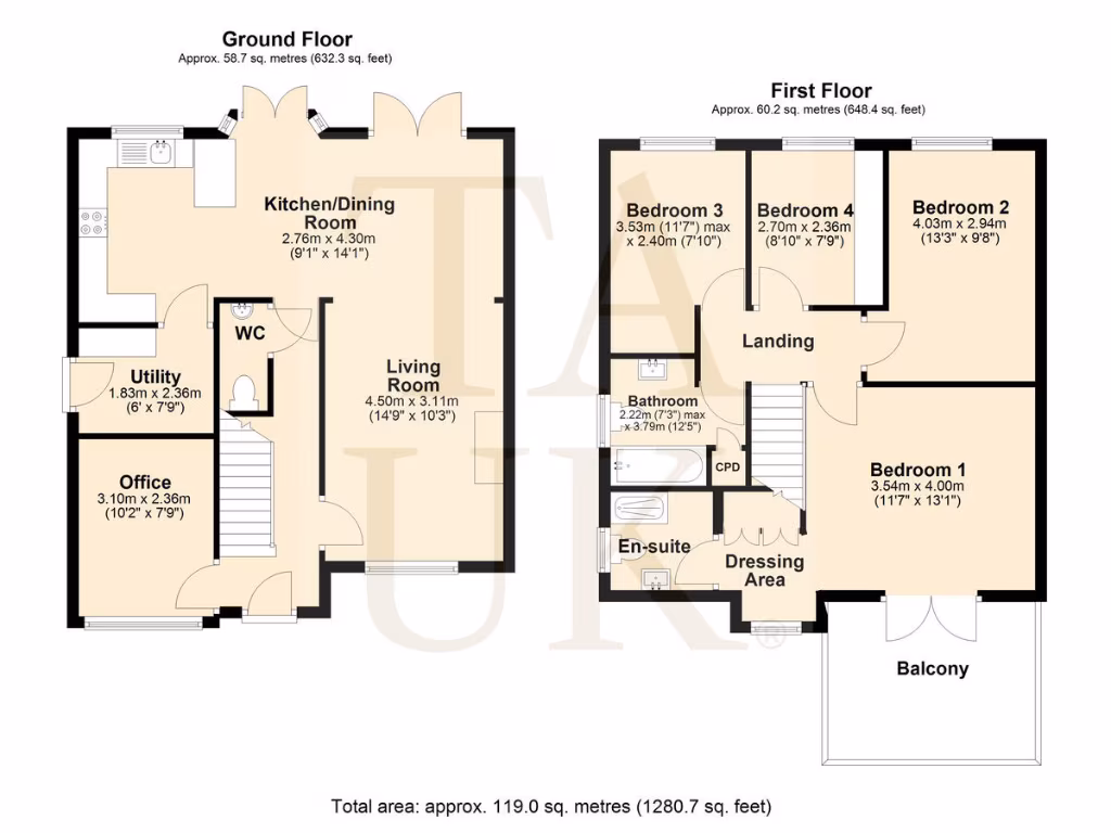 property High Res Floorplan Images}