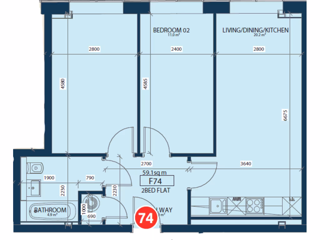 property High Res Floorplan Images}