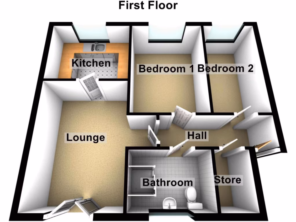 property High Res Floorplan Images}