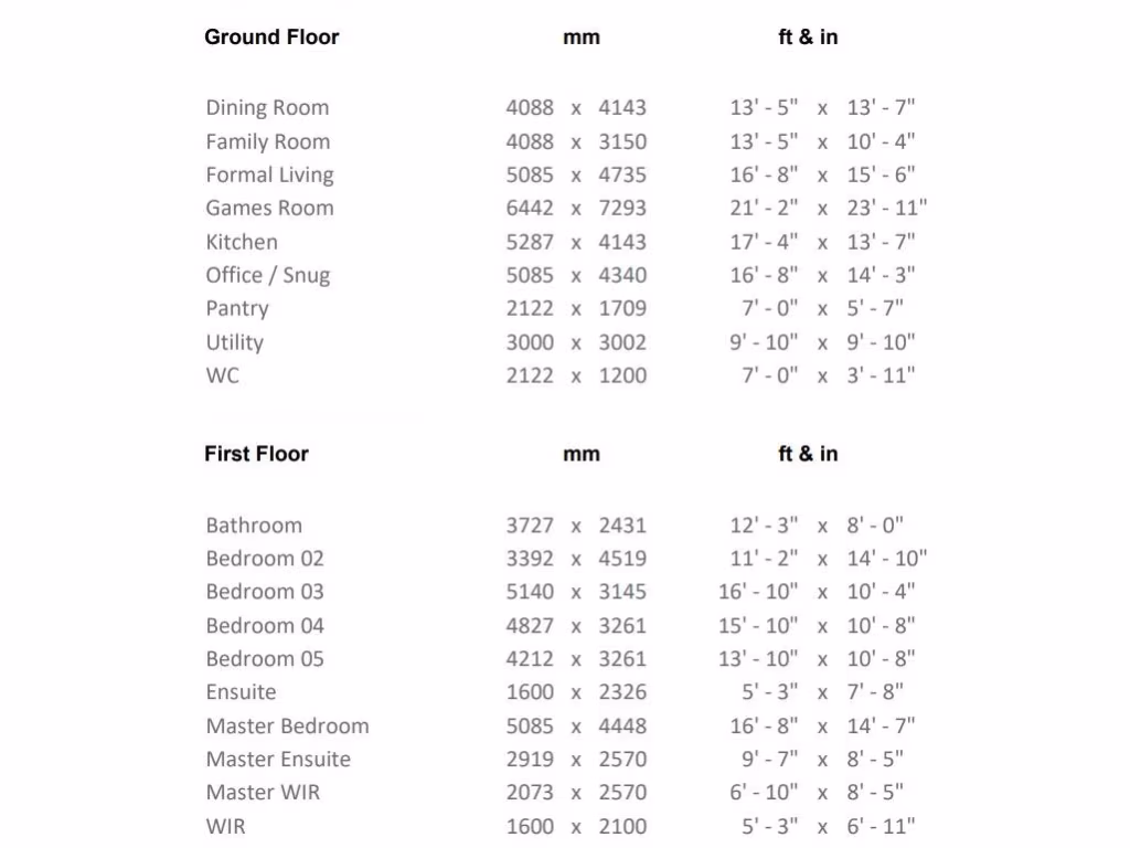 property High Res Floorplan Images}