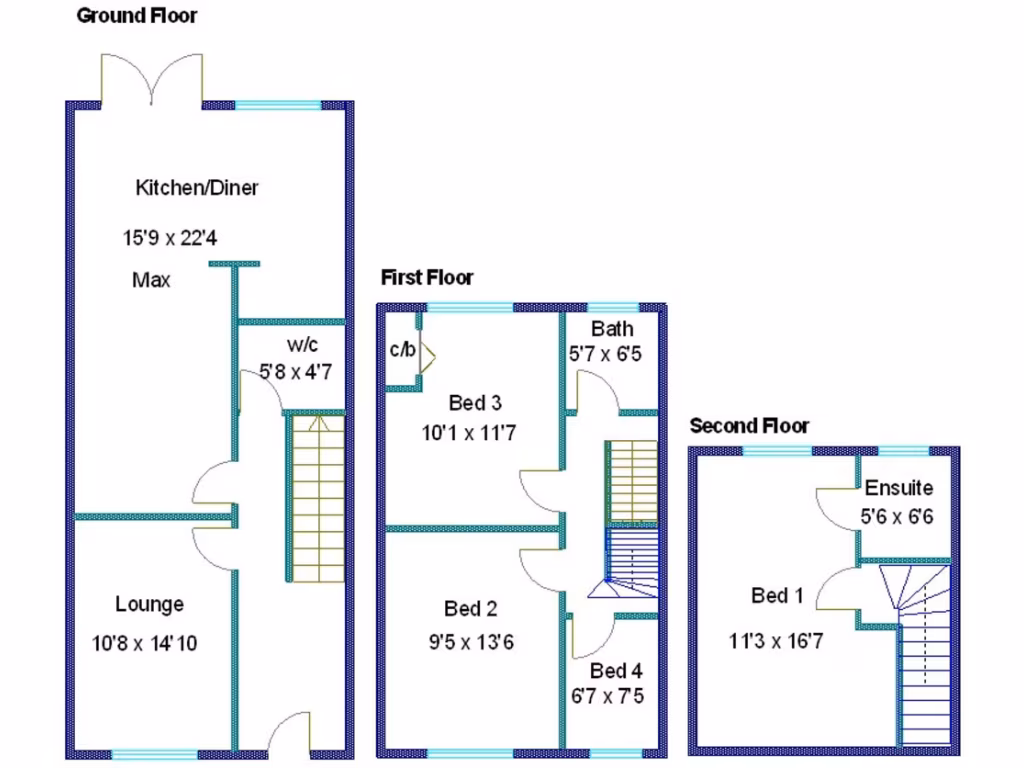 property High Res Floorplan Images}