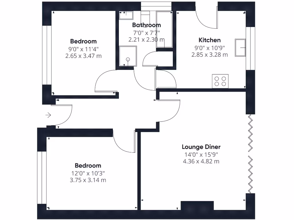 property High Res Floorplan Images}